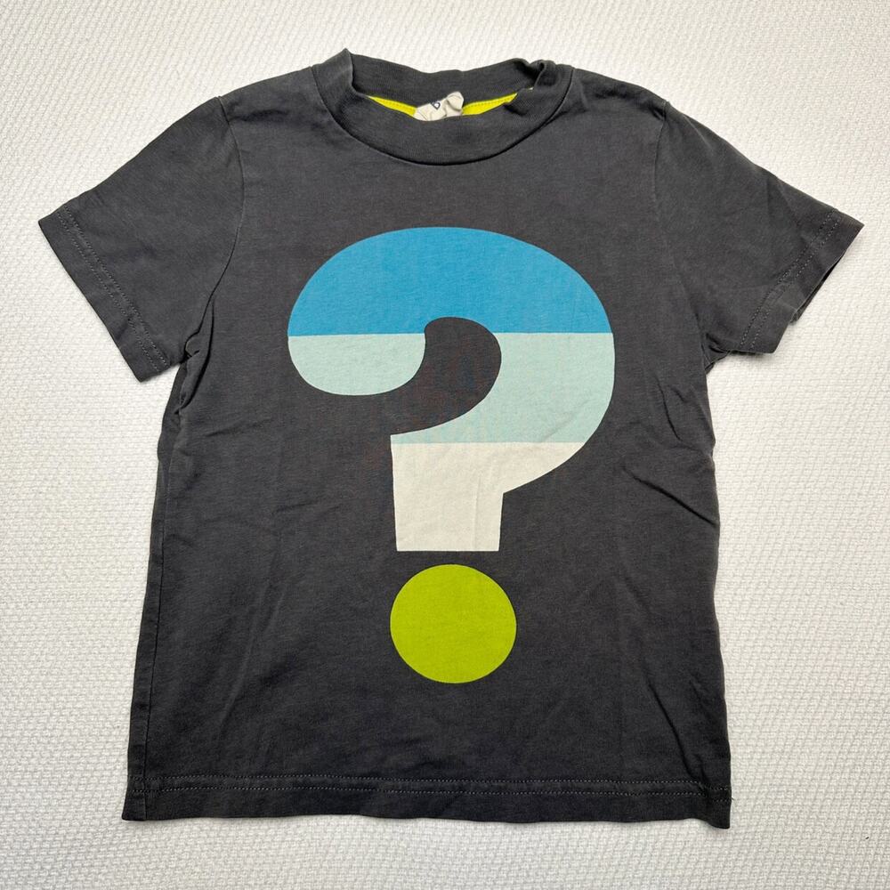 Mini Boden Question Mark Tee